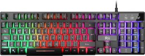 Teclado gaming Rii RK100
