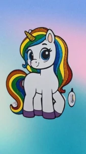 piñata de unicornio cuerpo completo